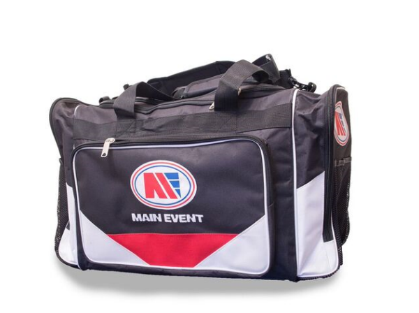 Main Event Boxing Medium Sports Gear Kit Gym Bag Holdall Black